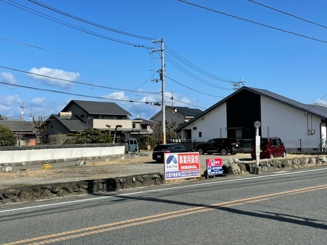 西条市安知生の売地の外観