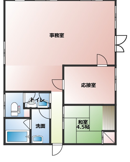 【間取り】 | 喜田村貸テナント