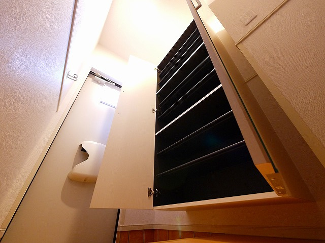 ソレイユ（田町）の収納|玄関です