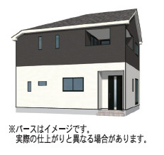 クレイドルガーデン／東区桜木第４／２号棟の外観パース