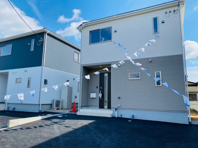 クレイドルガーデン／東区桜木第４／３号棟の前面道路含む現地写真