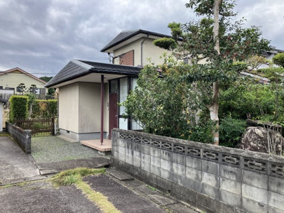 【前面道路含む現地写真】 | 平佐町字八間堂戸建（空き家バンク）