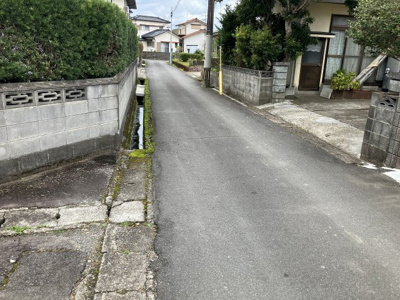【前面道路含む現地写真】 | 平佐町字八間堂戸建（空き家バンク）