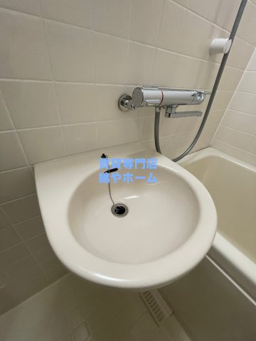 ソレアードトレスなんばWESTの洗面所|広い洗面スペース