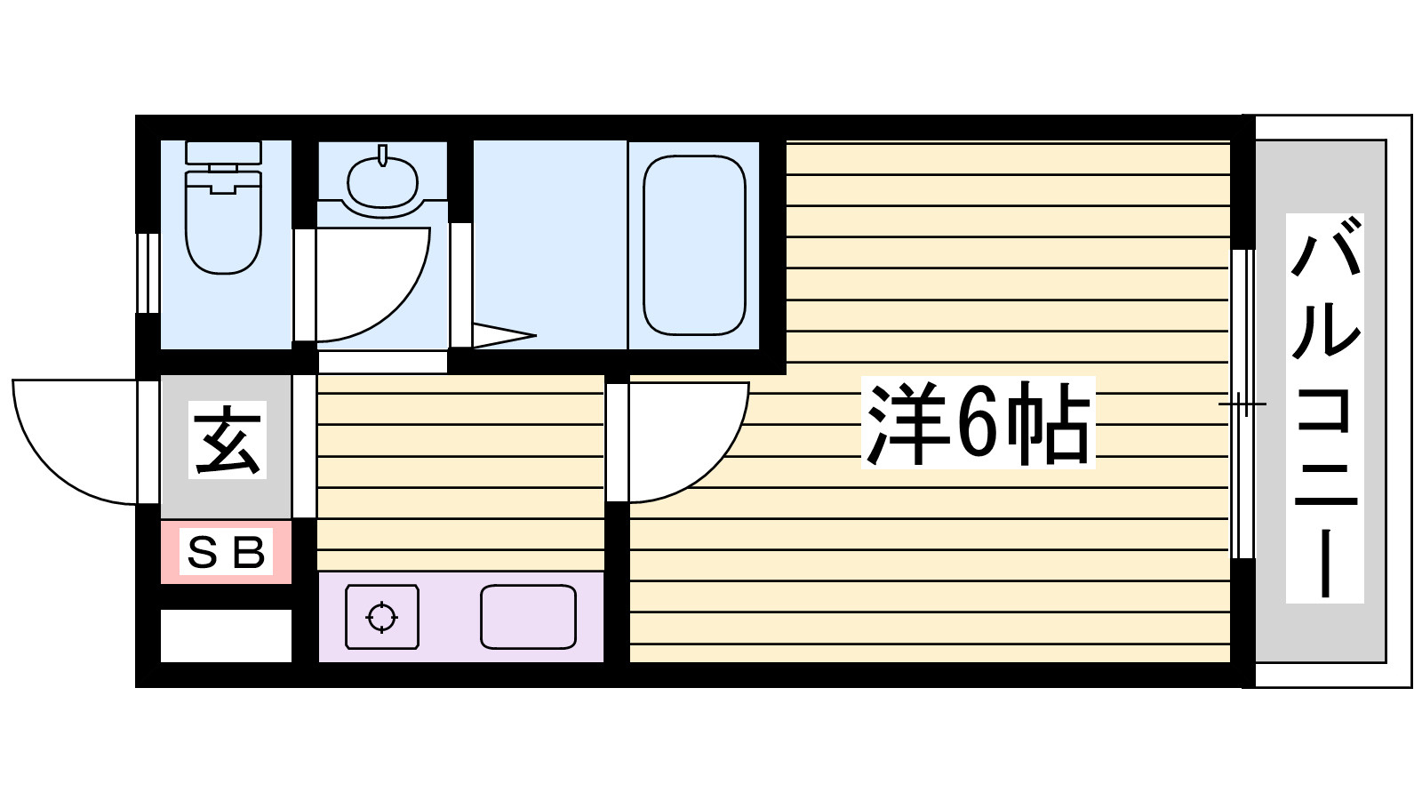 ファーストマンションの間取り