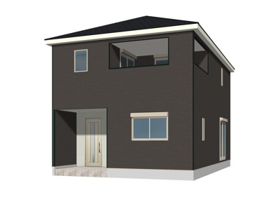 【外観パース】 | クレイドルガーデン山陽小野田市セメント町第２（１号棟） | 完成予想図です。