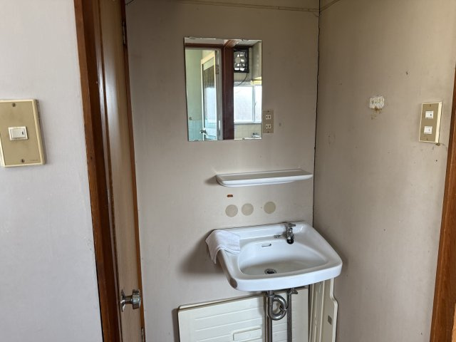 フラワーハイツの洗面所