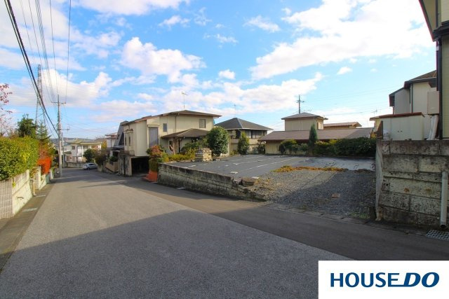 売土地　宇都宮市西の宮2丁目の前面道路含む現地写真|現地写真