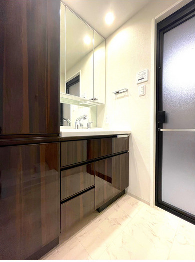 オープンレジデンシア桜並木ガーデンの独立洗面台|オープンレジデンシア桜並木ガーデン（3LDK）