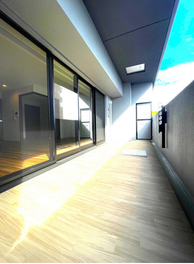 オープンレジデンシア桜並木ガーデンのバルコニー|オープンレジデンシア桜並木ガーデン（3LDK）