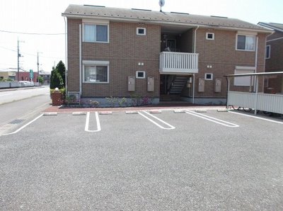 【駐車場】 | リビングタウン結城Ｄ