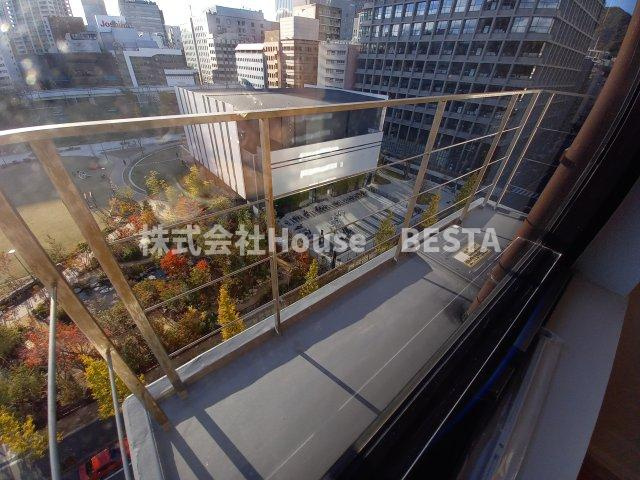 サンビルダープラス磯上ベースのバルコニー