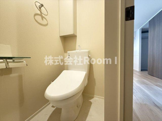 【トイレ】 | 【ペット共生】フィールドコート住吉　HEBEL HAUS | シンプルで使いやすいトイレです