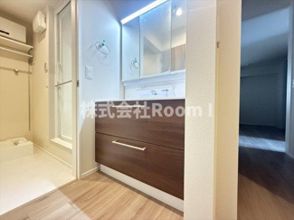 【洗面所】 | 【ペット共生】フィールドコート住吉　HEBEL HAUS | 洗面所です
