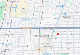 【地図】 | 【ペット共生】フィールドコート住吉　HEBEL HAUS