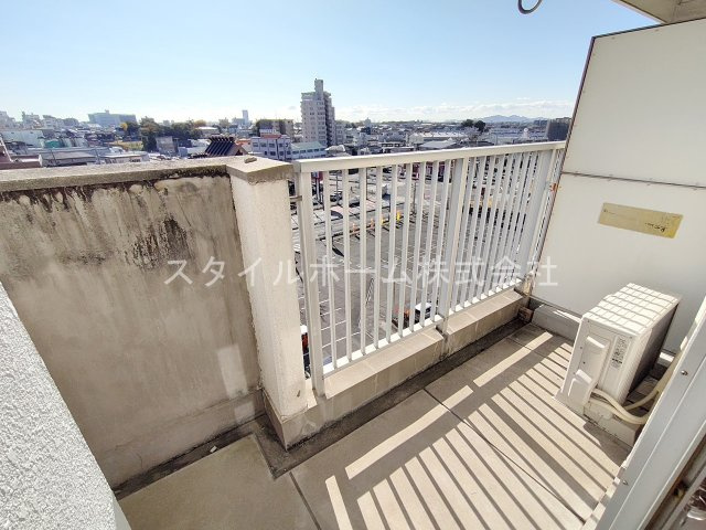 第５フクマルビルのバルコニー