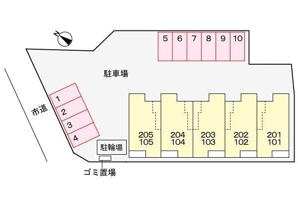 アルドールの区画図