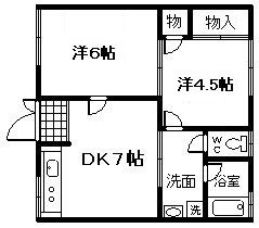 【間取り】 | グリーンハイツ春木