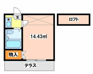 板橋区徳丸４丁目のアパートの画像