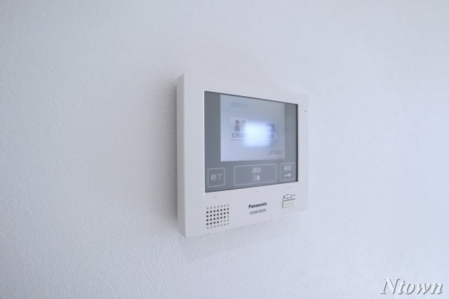 【セキュリティ】 | コンフォルテ烏森 | モニター付きインターホンです