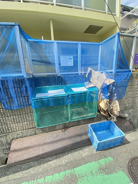 西宮市愛宕山の賃貸マンションの外観