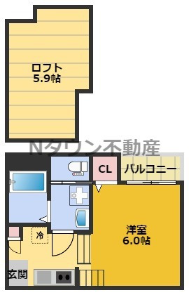 【間取り】 | ハーモニーテラス志賀町Ⅲ | 間取りです。