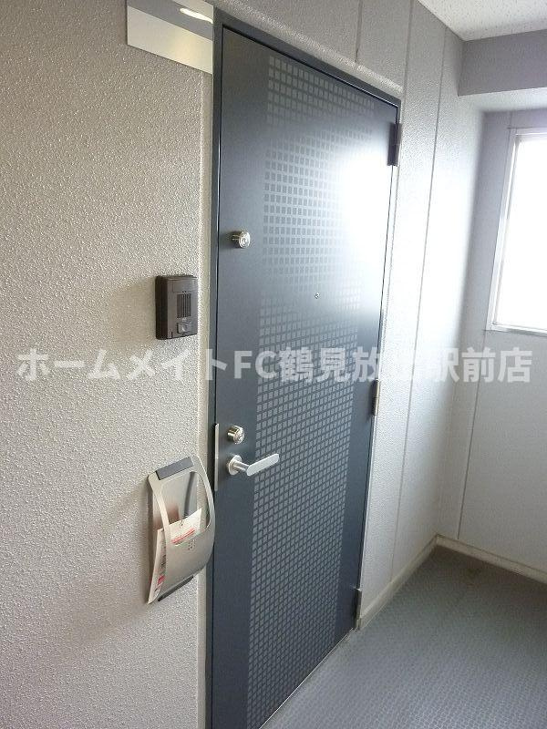 東大阪市徳庵本町の賃貸マンションの玄関