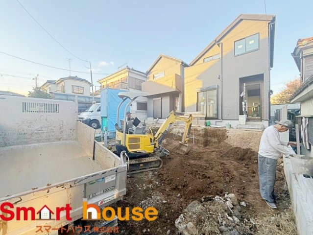 八王子市楢原町　新築１棟の前面道路含む現地写真