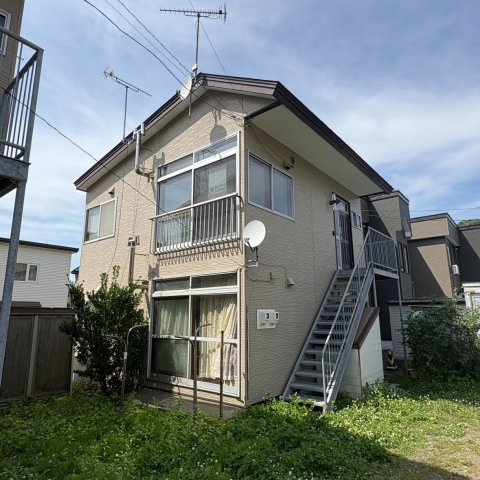 進藤アパート（奥）の外観