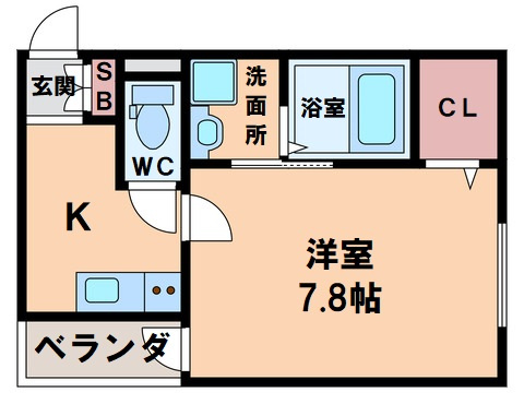 【間取り】 | アッシュメゾン林寺