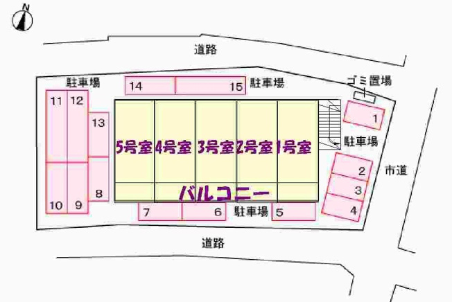 【区画図】 | サンライズ　Ｔ’ｓ