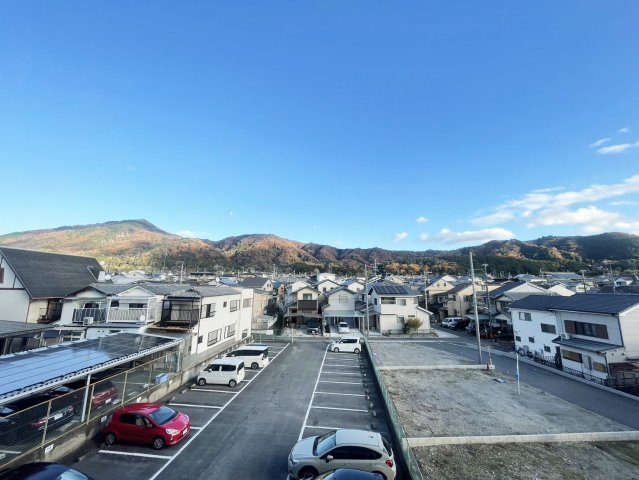 ビューフォート修学院の展望|東向きバルコニーからの眺望です