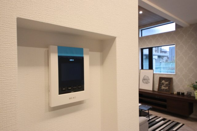 【セキュリティ】 | 《仲介手数料無料》上尾市緑丘５丁目17-36(全1戸)新築一戸建てクレール | 撮影日 2025年3月15日 15:50 曇り