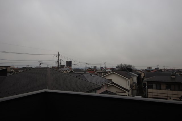 【展望】 | 《仲介手数料無料》上尾市緑丘５丁目17-36(全1戸)新築一戸建てクレール | 撮影日 2025年3月15日 15:50 曇り