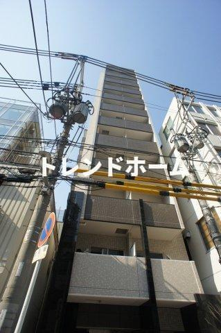 レジュールアッシュ大阪城WESTの外観|選べる家電プランあり！！