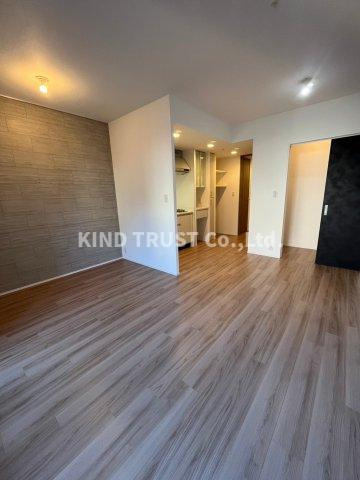 パークアクシス梅田の居間・リビング|おしゃれなリビングです