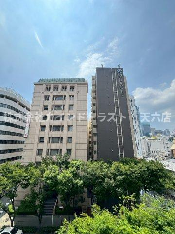 ソルティア東梅田の展望|毎日通る玄関はこちらです