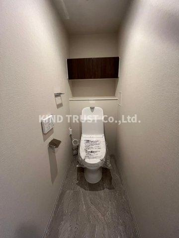 ソルティア東梅田のトイレ|コンパクトで使いやすいトイレです