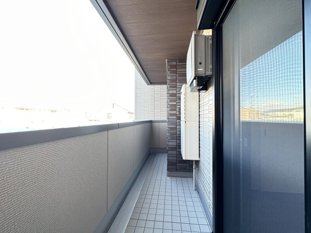 ベレオ高そねのバルコニー