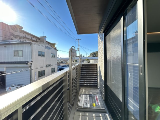 ベレオ高そねのバルコニー