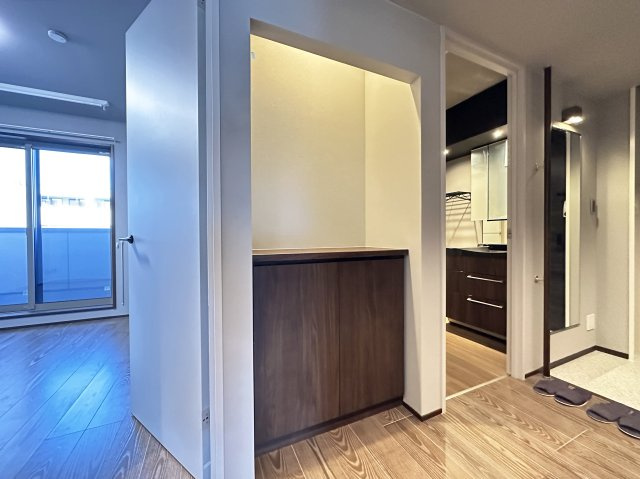 ベレオ高そねの玄関