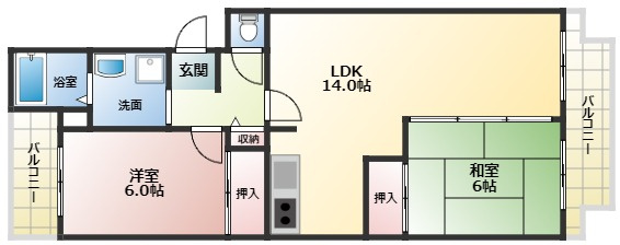 【間取り】 | グレープコート