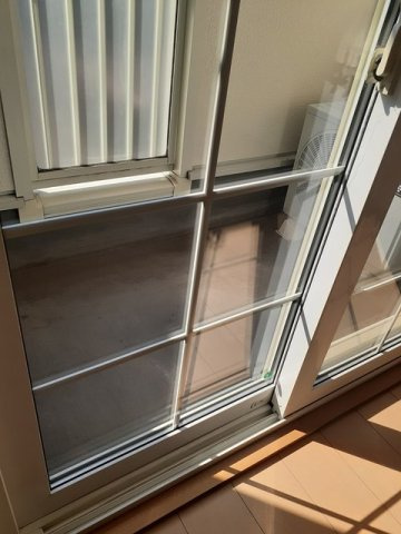 オレンジ　ハウス　Ａのバルコニー
