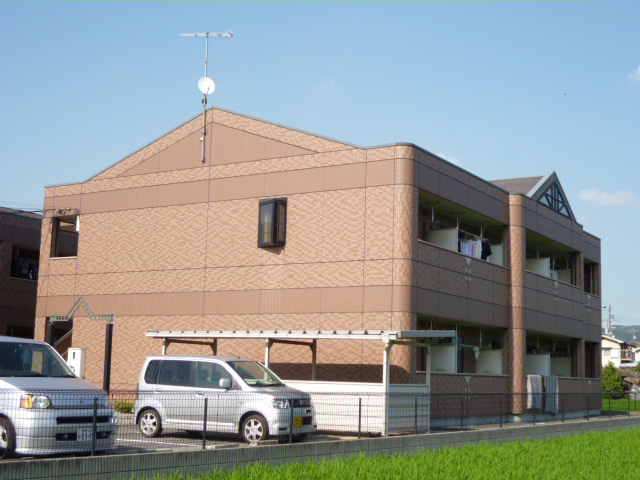 倉敷市中畝５丁目のアパートの外観