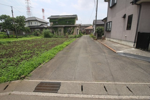 小山市若木町3丁目|西側道路（2024年6月撮影）