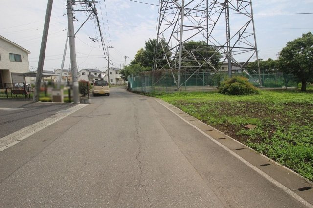 小山市若木町3丁目|北側道路（2024年6月撮影）