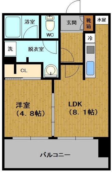 【間取り】 | PIER PARK 渡辺通