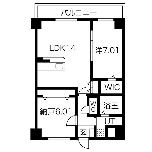 GROOVE上甲子園の間取り