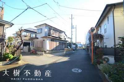 【前面道路含む現地写真】 | 海老名市杉久保南３丁目　中古戸建て【仲介手数料無料】