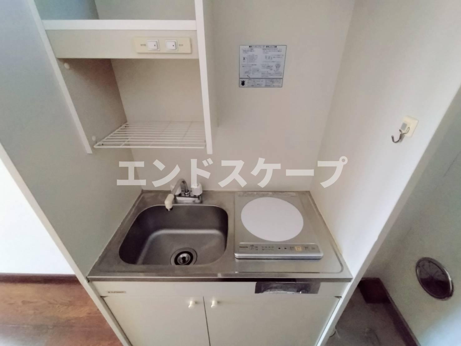 サンハピネスのキッチン|高崎、前橋エリアのお部屋探しはエンドスケープまで！お客様の理想お聞かせ下さい♪